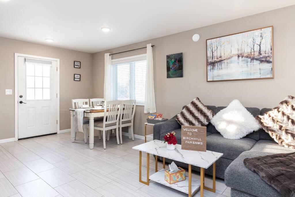 Birch Hill Retreat Great Location2+Garage+Aurora Villa Fairbanks Dış mekan fotoğraf